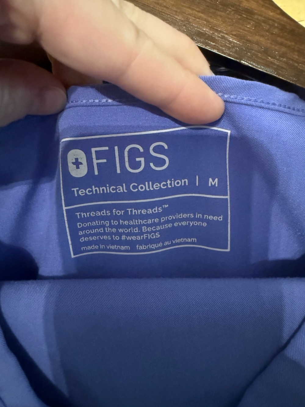 Figs Scrub Set in Blueberry - Picture 4 of 16